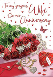 This anniversary card composition feels like a luxurious yet intimate moment, the kind of gesture you might find waiting on a side table in a St James's townhouse. A cluster of red roses dominates the foreground, their lush, velvety petals opening in generous spirals that suggest both passion and tenderness. The blooms are surrounded by fresh, bright greenery, adding depth and a lively contrast reminiscent of the tranquil paths through St James's Park. Resting in harmony with the flowers, an envelope and card lie partially open, their creamy surfaces and flowing handwriting hinting at affectionate words written in quiet reflection. Nearby, a heart-shaped keepsake box and a slim piece of jewellery offer glints of soft metallic light, suggesting an anniversary gift selected with care and shared history in mind. Tiny heart motifs are sprinkled across the subtly gleaming surface, adding a light-hearted sparkle, while a single butterfly accent appears to hover, symbolising the delicate, ongoing transformation of love over the years. The colour palette is rich with deep reds, warm whites, and hints of gold, all bathed in soft, flattering light that creates gentle shadows and glowing highlights. The composition is carefully balanced, as if arranged by an experienced florist from Flowers St James's who understands how roses, keepsakes, and a handwritten message can combine into a meaningful tribute. The entire scene evokes the hush of an anniversary evening: the scent of fresh roses, the rustle of opening an envelope, and the quiet joy of celebrating another year together in the timeless surroundings of St James's.